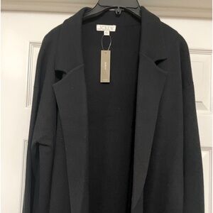 J.crew Ella open front long sweater blazer